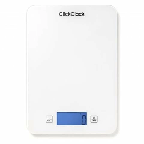 ClickClack - Equip Kitchen Scale White 3 ClickClack - Equip Kitchen Scale White