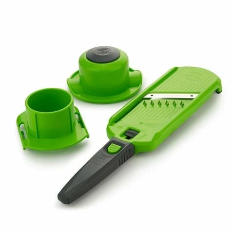 Borner - Multi Dicer And Julienne Cutter Green 31x7.5cm 3 Borner - Multi Dicer And Julienne Cutter Green 31x7.5cm