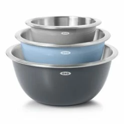 OXO - Insulated Mixing Bowl Set Stainless Steel 3pce