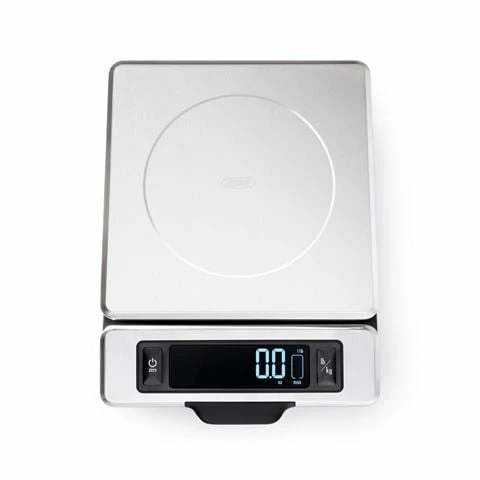 OXO - Food Scale With Pull Out Display Stainless Steel 3 OXO - Food Scale With Pull Out Display Stainless Steel
