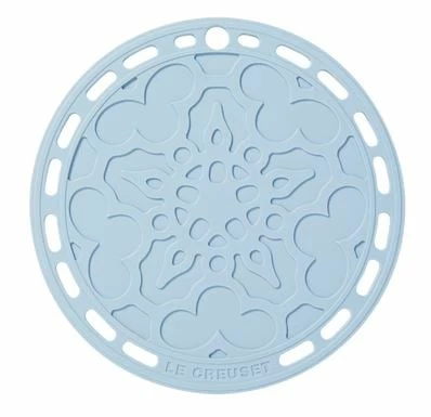 Le Creuset - Silicone Trivet Coastal Blue 20cm 3 Le Creuset - Silicone Trivet Coastal Blue 20cm