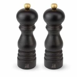 Peugeot - Paris Salt & Pepper Mill Set Chocolate 18cm 2pce