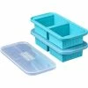 Souper Cubes - 500ml Freezing Tray Aqua Set 2pce -Deals Chopping Boards Store 197726 Large