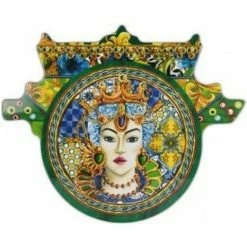 Baci Milano - Joke Sicily Green Cart Cutting Board Large