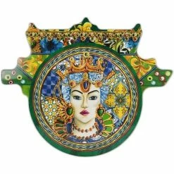 Baci Milano - Joke Sicily Green Cart Cutting Board Small