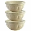 Mason Cash - Hearts Mixing Bowl Cream 29cm/4L Set 3pce 1 Mason Cash - Hearts Mixing Bowl Cream 29cm/4L Set 3pce -Deals Chopping Boards Store 409462 Large