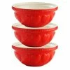 Mason Cash - Hearts Mixing Bowl Red 29cm/4L Set 3pce