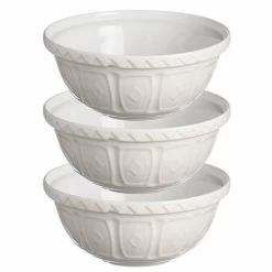 Mason Cash - Mixing Bowl Cream 29cm Set 3pce