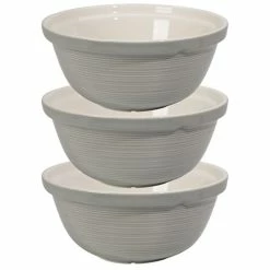 Mason Cash - William Mason Mixing Bowl Grey 29cm/4L Set 3pce