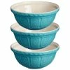 Mason Cash - Mixing Bowl Turquoise 29cm Set 3pc -Deals Chopping Boards Store 409471 Large