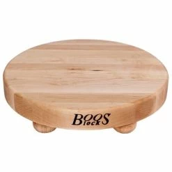 Boos - Maple Non-Reversible Round Chopping Board