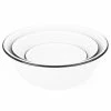 Falcon - Enamel Mixing Bowls White & Black Set 3pce