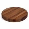 Big Chop - Tas Oak/Blackwood Round Board 33x4cm -Deals Chopping Boards Store 494117 Large