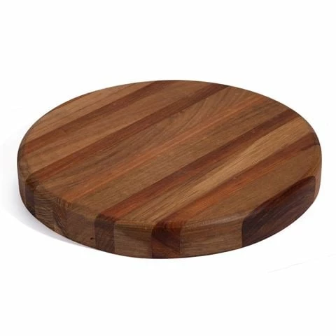 Big Chop - Tas Oak/Blackwood Round Board 33x4cm 3 Big Chop - Tas Oak/Blackwood Round Board 33x4cm