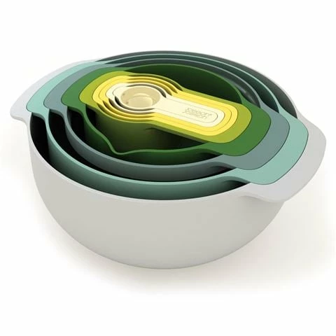Joseph Joseph - Nest 9 Plus Bowl Set Opal 3 Joseph Joseph - Nest 9 Plus Bowl Set Opal