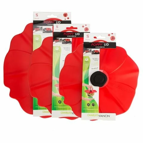 Charles Viancin - Poppy Lid Set 3pce 3 Charles Viancin - Poppy Lid Set 3pce