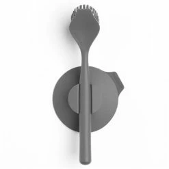 Brabantia - Dish Washing Brush With Suction Cup Holder Grey