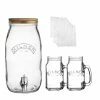 Kilner - Kombucha Glass Drinks Making Set 3L 5pce -Deals Chopping Boards Store 578715 Large