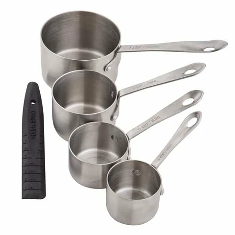 MasterPro - Professional Measuring Cups W/ Leveller Set 5pce 3 MasterPro - Professional Measuring Cups W/ Leveller Set 5pce