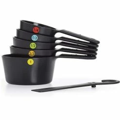 OXO - Good Grips Measuring Cup Black Set 6pce