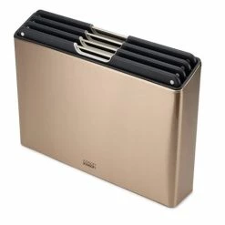 Joseph Joseph - Folio Large Chopping Board Golden Pink Set 4pce