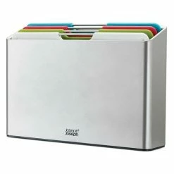 Joseph Joseph - Folio Chopping Board Silver Case Set 4pce