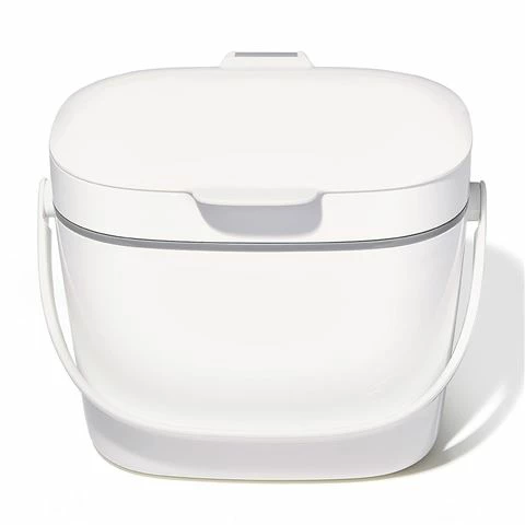 OXO - Easy Clean Compost Bin White 3 OXO - Easy Clean Compost Bin White