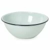 Falcon - Enamel Mixing Bowl Dug Egg Blue/ Dark Blue Rim 24cm -Deals Chopping Boards Store 589137 Large