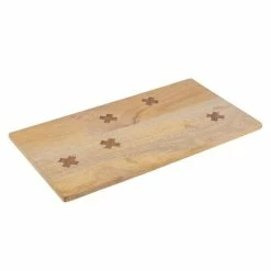 Academy Home Goods - Huxley Rectangular Board Cross 65x46cm