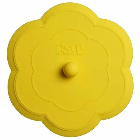 RSVP - Silicone Flower Sink Stopper Yellow 3 RSVP - Silicone Flower Sink Stopper Yellow