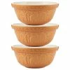 Mason Cash - In The Forest Mixing Bowl Bear Ochre Set 3pce -Deals Chopping Boards Store 593657 Large