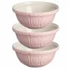 Mason Cash - Mixing Bowl Powder Pink 29cm 3pce 1 Mason Cash - Mixing Bowl Powder Pink 29cm 3pce -Deals Chopping Boards Store 596079 Large