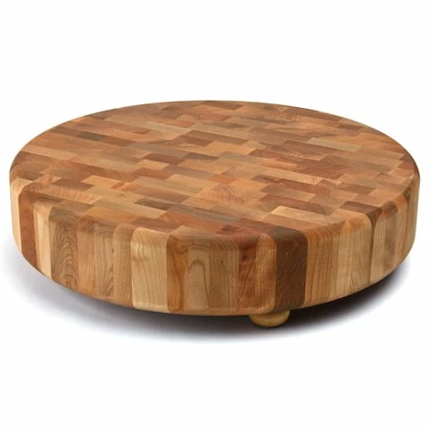 Catskill - Round Slab Chopping Board With Feet 3 Catskill - Round Slab Chopping Board With Feet