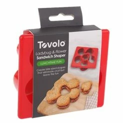 Tovolo - Sandwich Shaper Ladybug & Flower