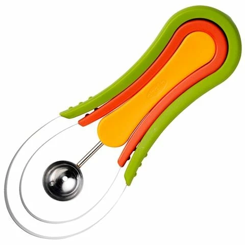 Chef'N - Scoop Troop Melon Baller & Fruit Scoop Set 3pce 3 Chef'N - Scoop Troop Melon Baller & Fruit Scoop Set 3pce