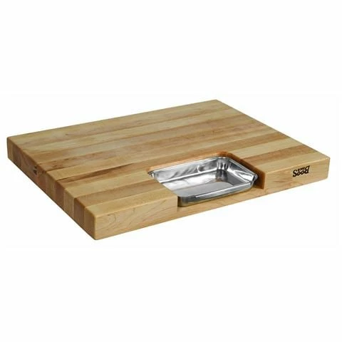 Boos - Maple Chopping Board With Pan 61x45x6cm 3 Boos - Maple Chopping Board With Pan 61x45x6cm